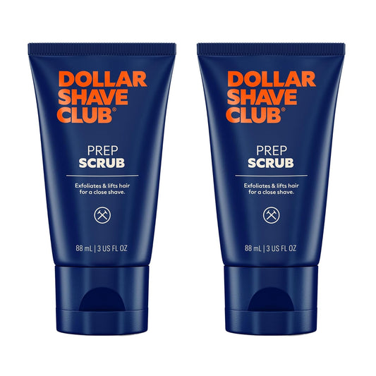 Dollar Shave Club | Prep Scrub 3 ounce (2 Pack) | Pre Shave Scrub to Prevent Ingrown Hairs