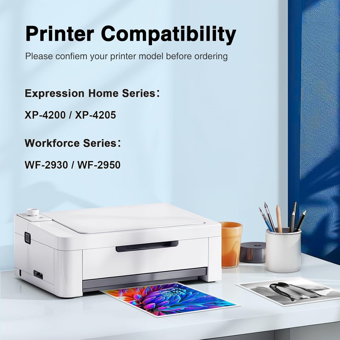 Remanufactured for 232XL Ink Cartridges Combo Pack Latest Upgrade Replacement for 232 Ink Cartridges for Printer XP-4200 Ink WF-2930 WF-2950 XP-4205 Printer Ink (Black/Cyan/Magenta/Yellow, 4 Pack)