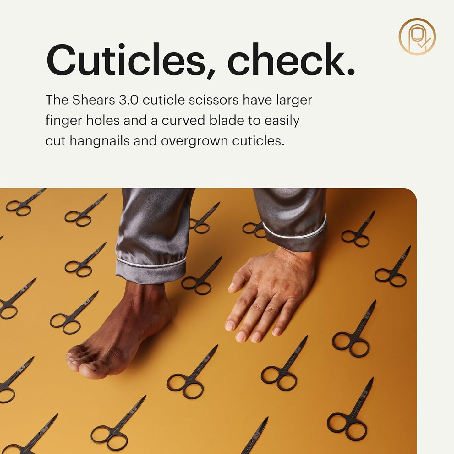 MANSCAPED® Shears 3.0, 5-Piece Precision Men’s Nail Grooming Travel Kit, Stainless Steel Manicure Set with Fingernail & Toenail Clippers, Nail File, Slant Tip Tweezers, Cuticle Scissors, Travel Case