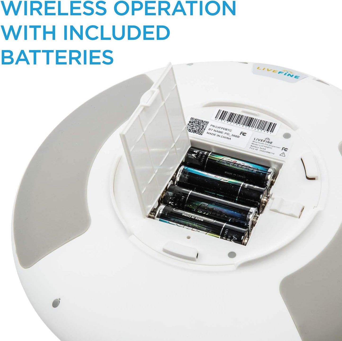 Live Fine Automatic Pill Dispenser with 28-Day Electronic Medication Organizer, 6 Dosage Templates, Easy-Read LCD Display, Sound & Light Alerts & Key for Prescriptions, Vitamins, Supplements & More