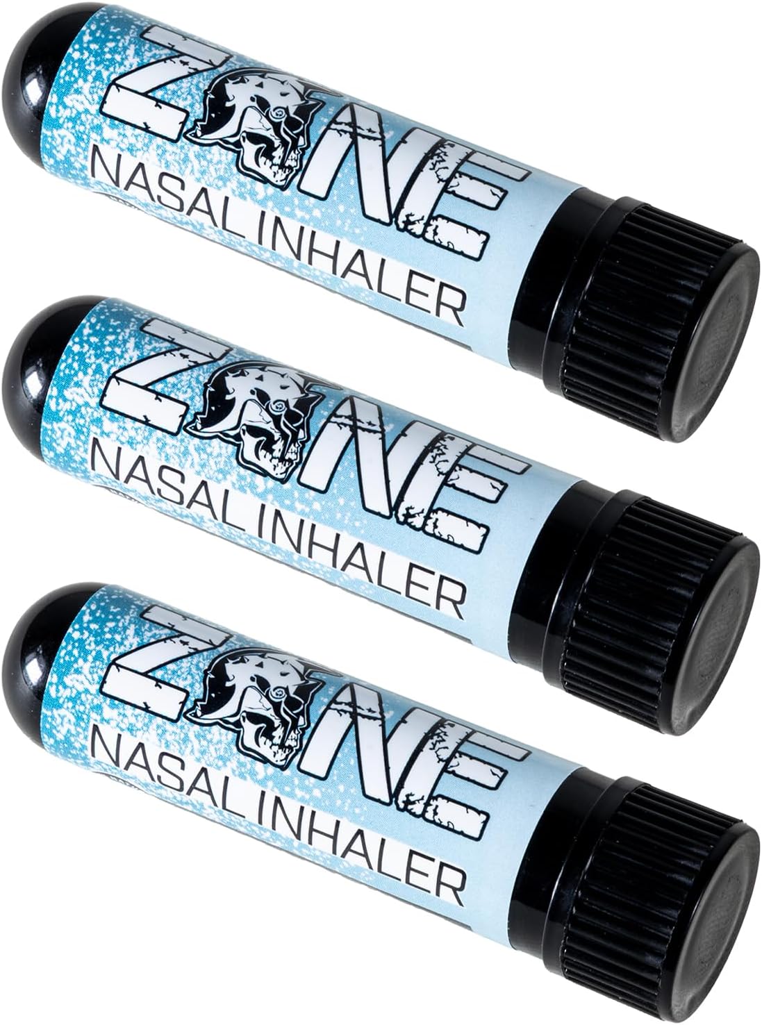 Zone Essential Oil Nasal Stick – Natural Mood Boosting Ingredients - Ultra Cool Refreshing Sensation, Made in USA (Essential Oils and Menthol) (Spearmint 3 Pack)