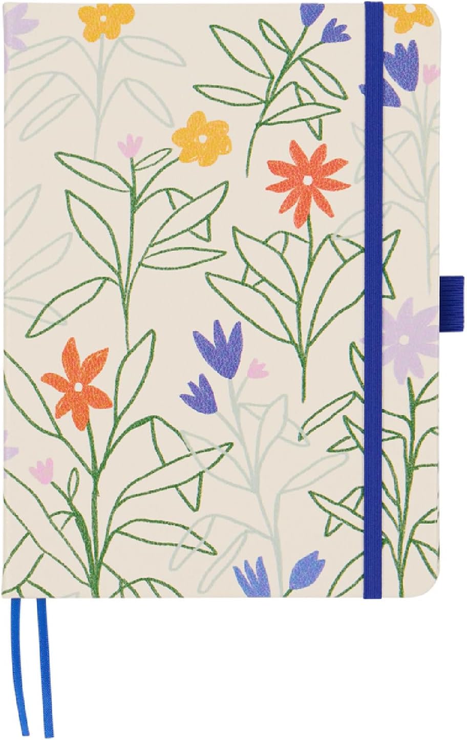 Happy Planner Small Undated Book-Bound Journal with 80 Pages of Thick 100 GSM Paper, A5 Size, Dot-Lined Layout, Mod Mosaics