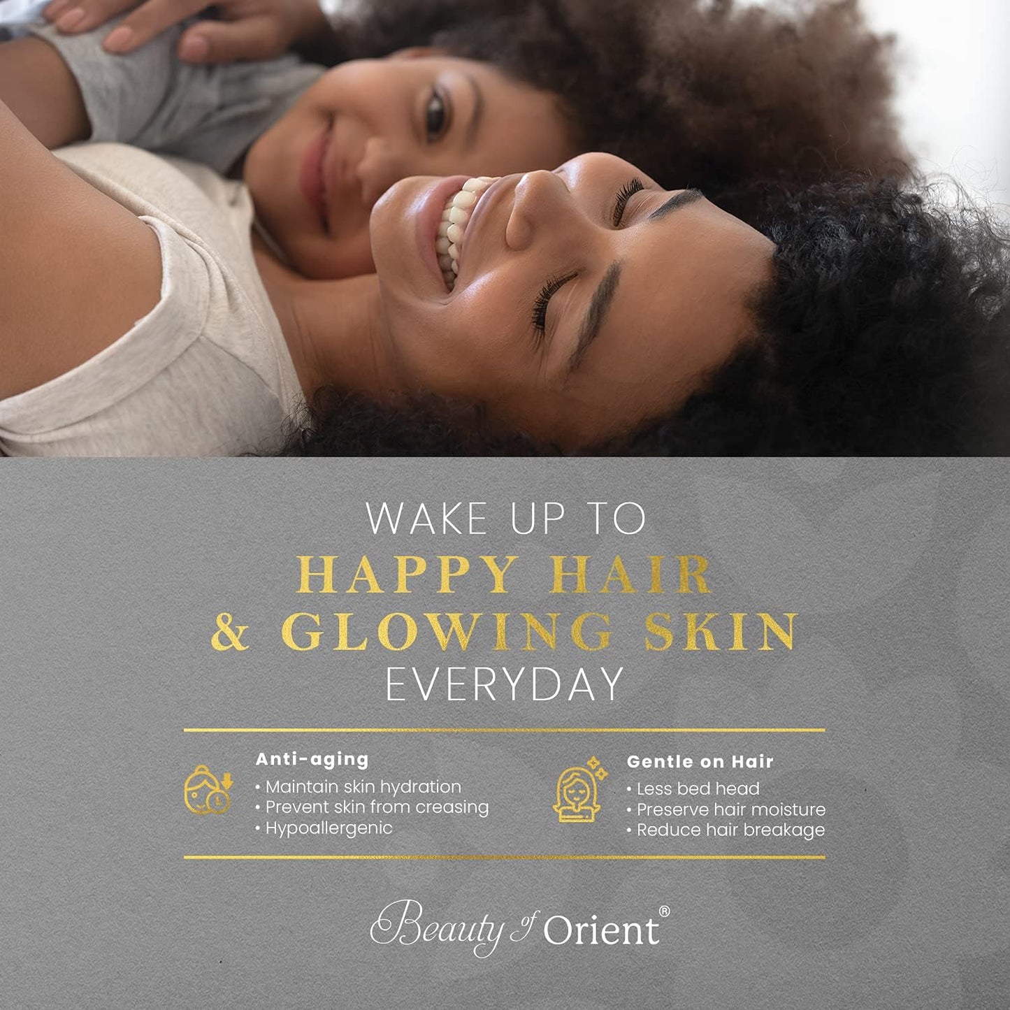 25 Momme Premium Mulberry Silk Pillowcase for Hair and Skin | Handcrafted Hypoallergenic & Anti-Acne Silk Pillow Cases with Zipper | King - 20" x 36", Silver Lining