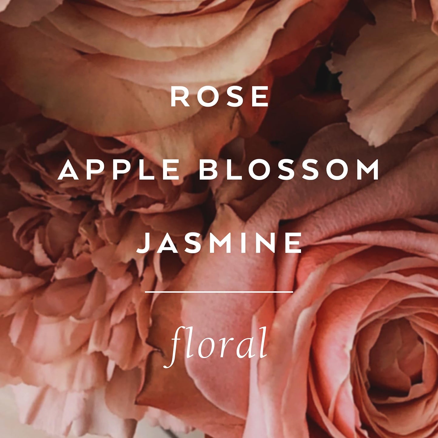 LOLLIA In Love Shower Gel, 8 fl oz, Classic Petals, Apple Blossom, Jasmine, & Living Rose, Luxury Shea Moisture Hydrating Women's Body Wash, Delicate & Relaxing Scented Bath Soap for Self Care