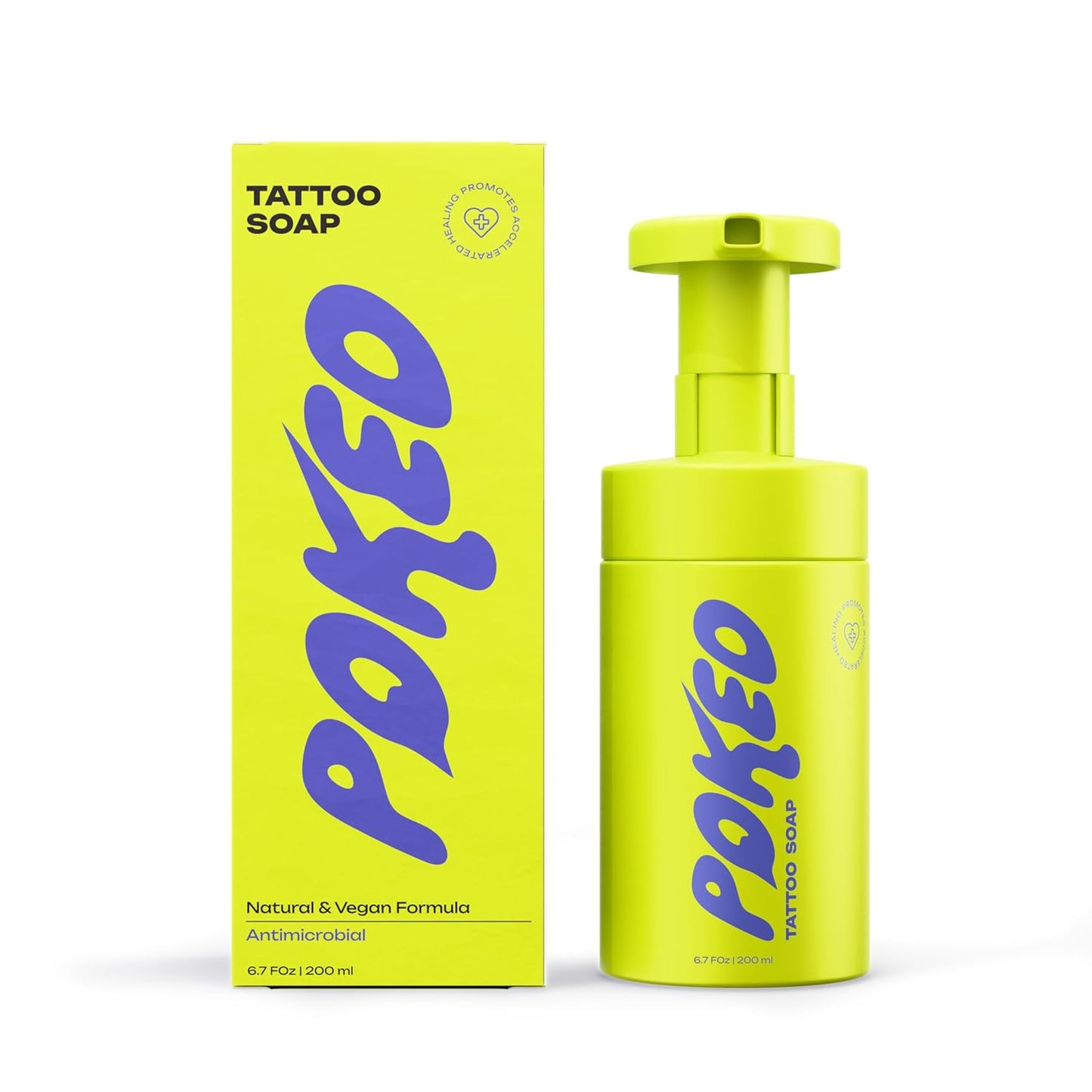 Tattoo Aftercare Soap with Soothing Botanicals & Natural Skin Purifiers (6.7 Fl Oz)