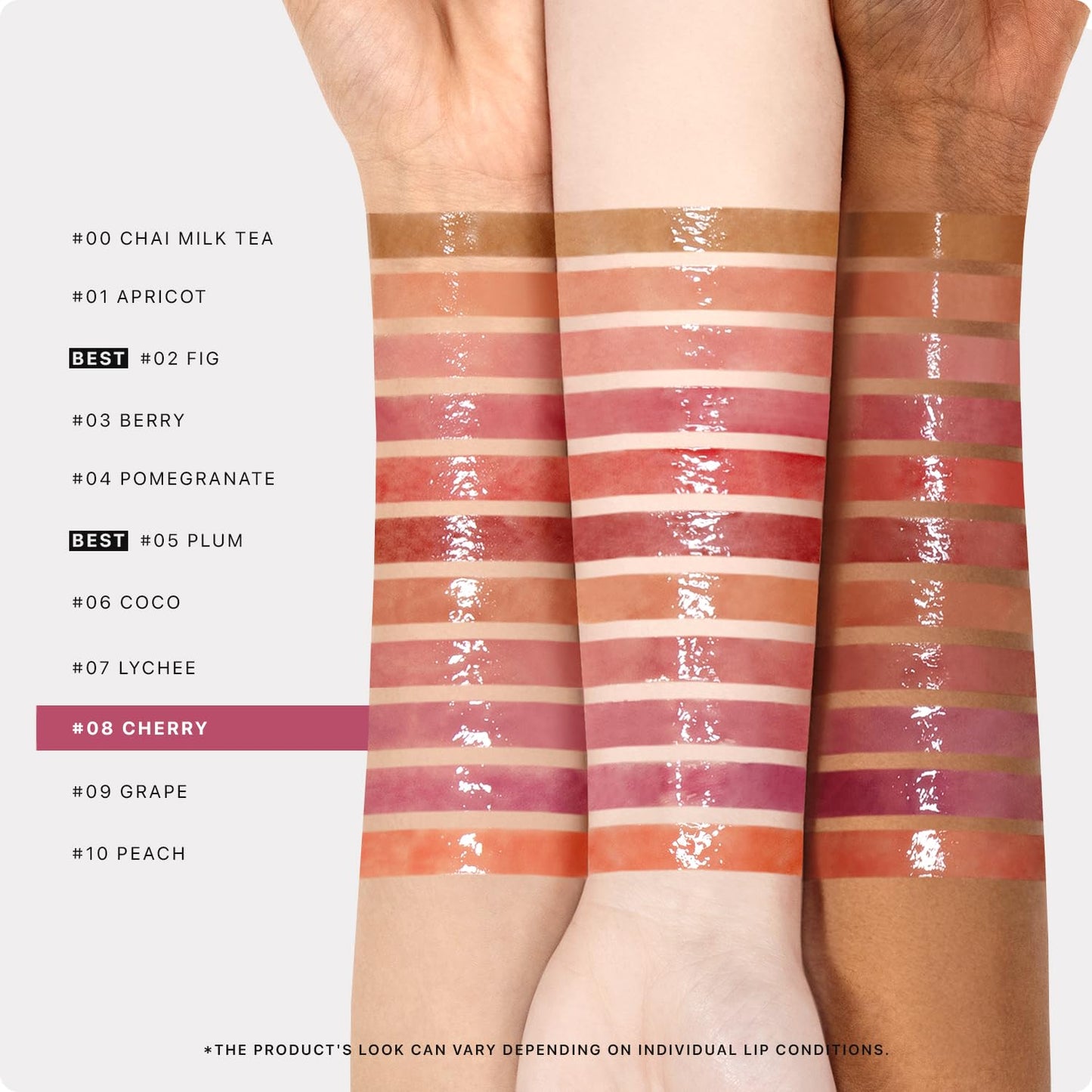 Nature Republic HONEY MELTING LIP (08 DARK CHERRY CHOUX) SOFT LIP STICK, Hydrating Gloss, Moisturizing balms, Sheer tint, Shine & Nude, Glowy Finish, korean make up