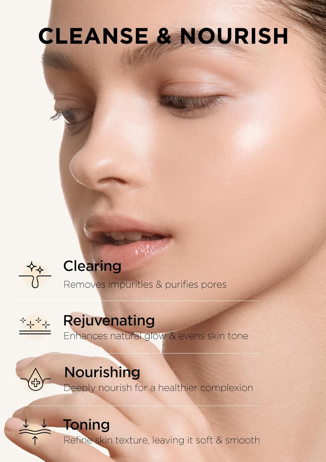 Hanskin Vitamin C Glow Powder Cleanser - Gentle Face Wash for Brightening & Radiant Skin, Papaya Enzyme Powder Facial Cleanser for Dry Skin, Exfoliating & Refreshing Korean Skincare [2.36 fl oz.]