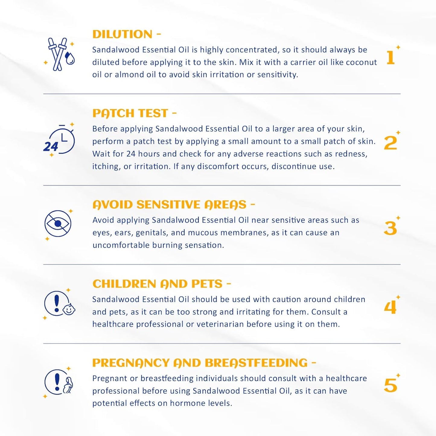 HIQILI Sandalwood Essential Oils, Long-Lasting Scent for Perfume, Diffuser, Soap Making & Candle- 3.38 Fl Oz