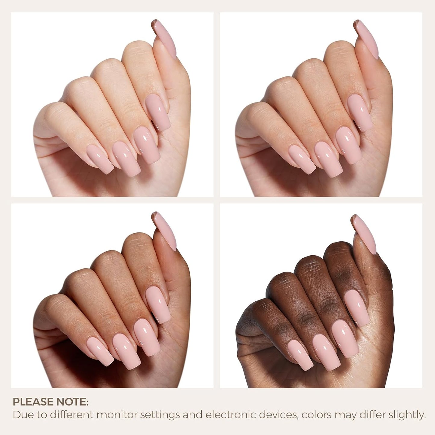 AILLSA Gel Nail Polish Nude Cappuccino Gel Polish Neutral Light Brown Mocha Jelly Gel Polish Natural Tan Color Nails Soak Off U V Gel for Nail Salon at Home Fall Winter Gift for Women 0.51 Fl Oz /GC31