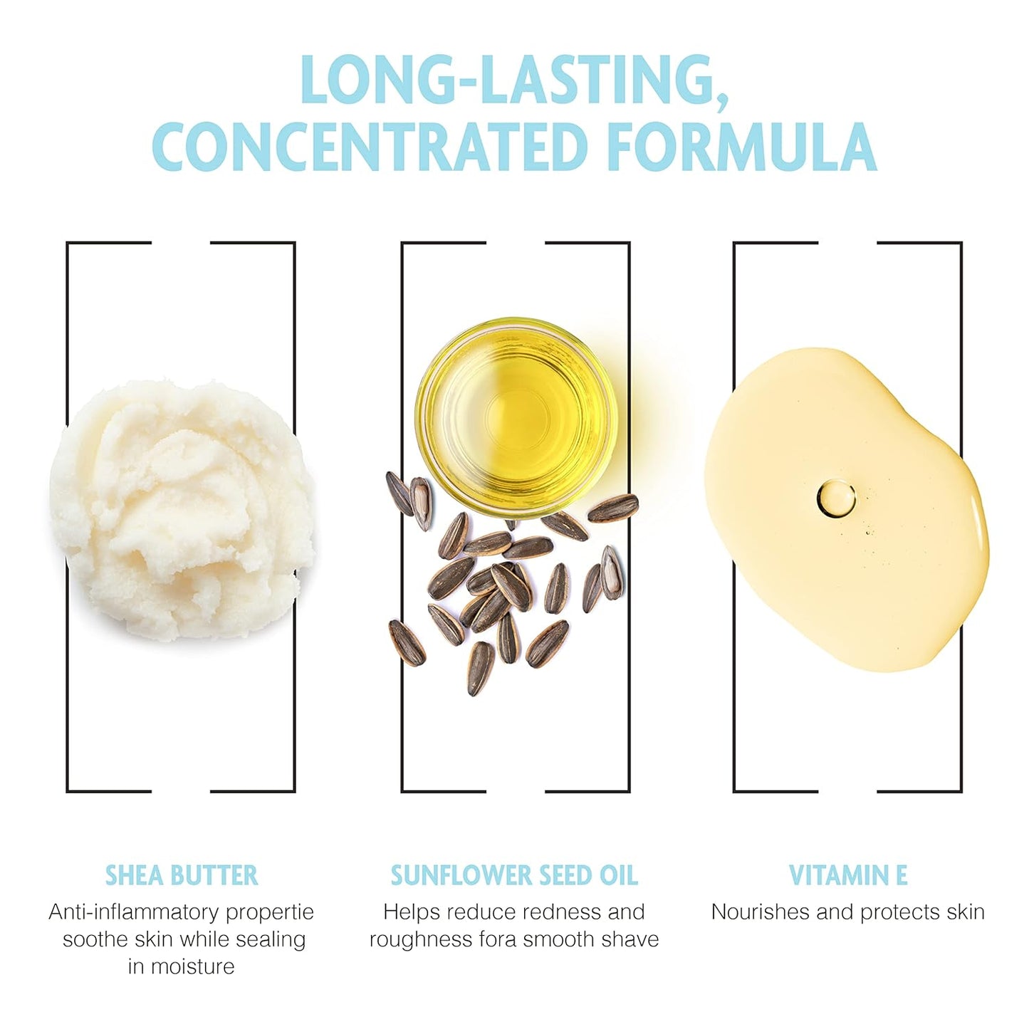 Pacific Shaving Company Clean Shaving Cream - Shea Butter + Vitamin E Shave Cream for Hydrated Sensitive Skin - Clean Formula for a Smooth, Anti-Redness + Irritation-Free Shave Cream (7 Oz, 2 Pack)