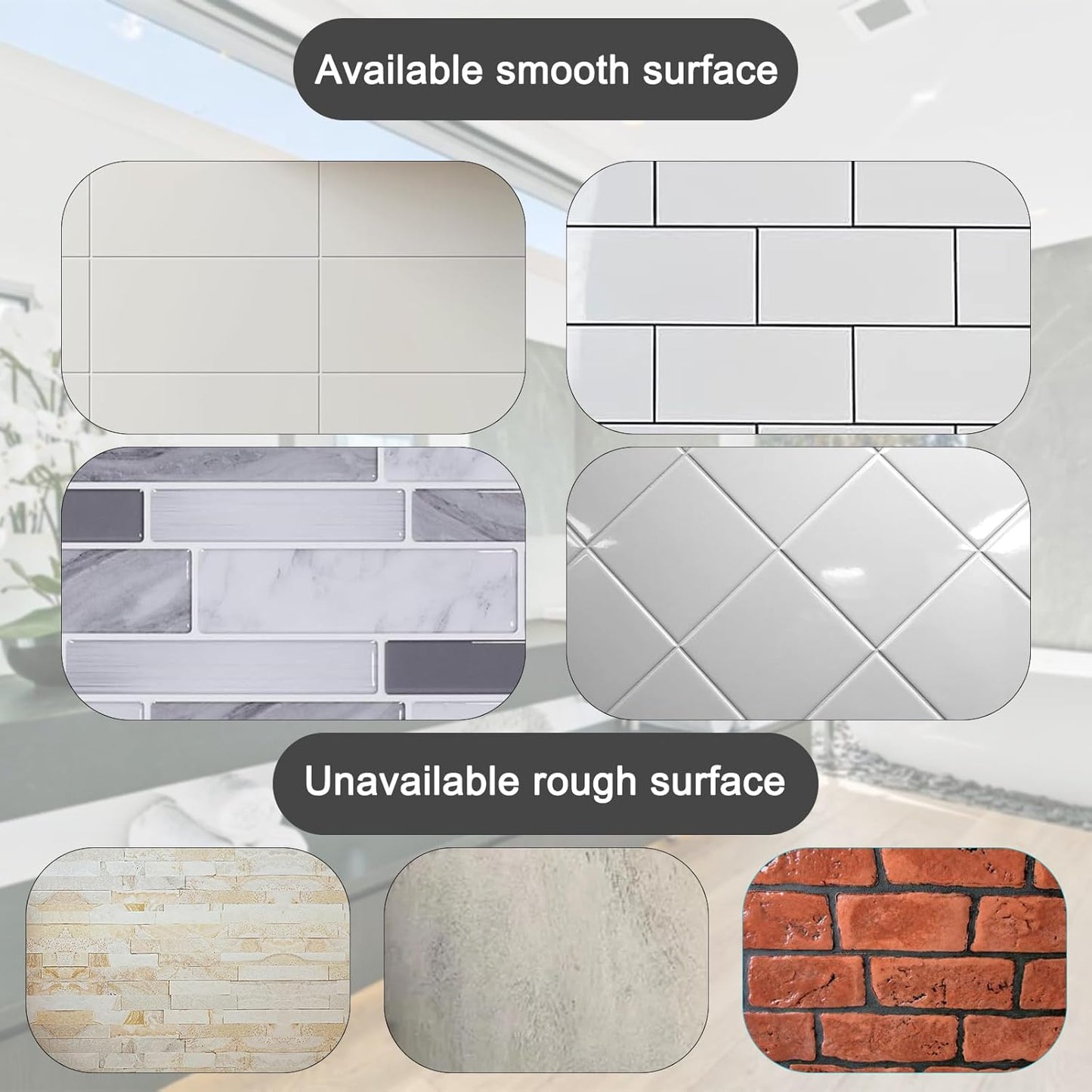 6 PCS Suction Cup Toothbrush Holder for Mirror, Electric Toothbrush Head Hanger Wall Mounted for Bathroom, Waterproof Multifunctional Hook for Towel, Key and Razor Clear