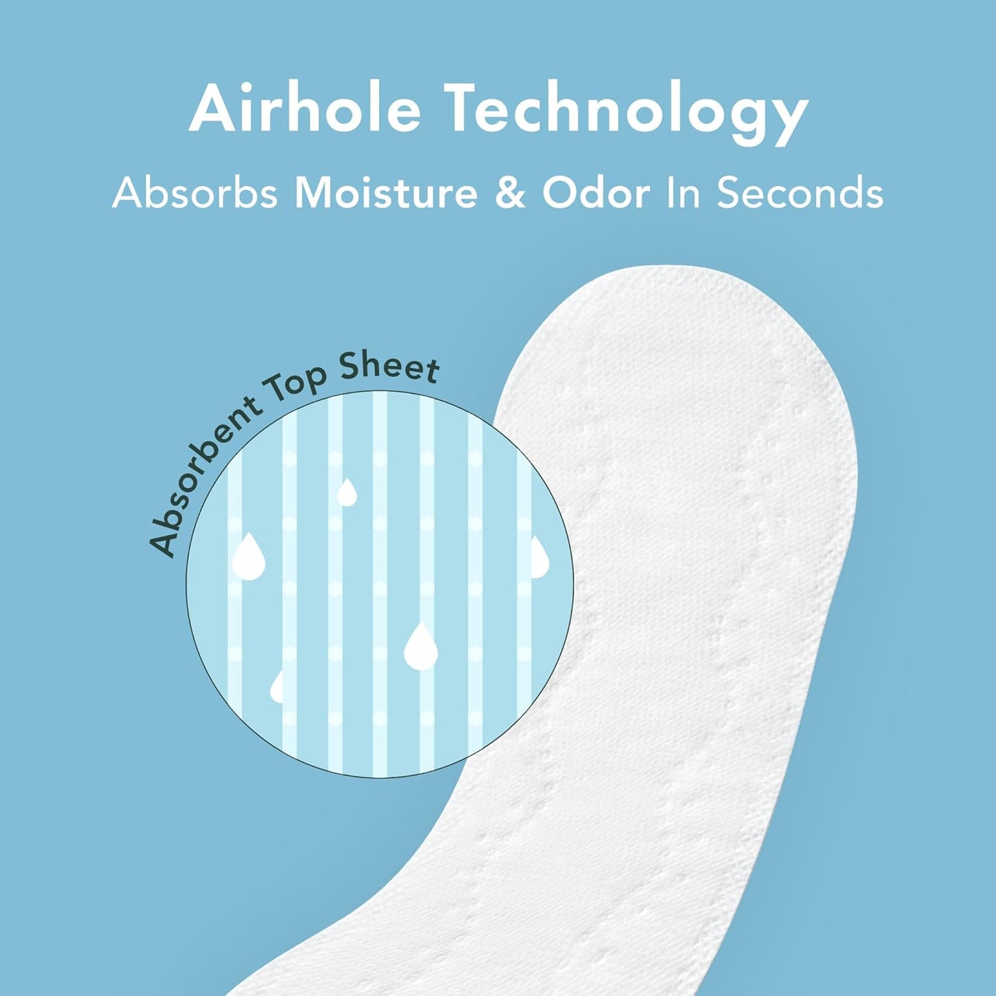 Rael Panty Liners for Women, Organic Cotton Cover - Daily Pantiliners, Light Absorbency, Unscented, Chlorine Free (Micro Thin, 280 Count)