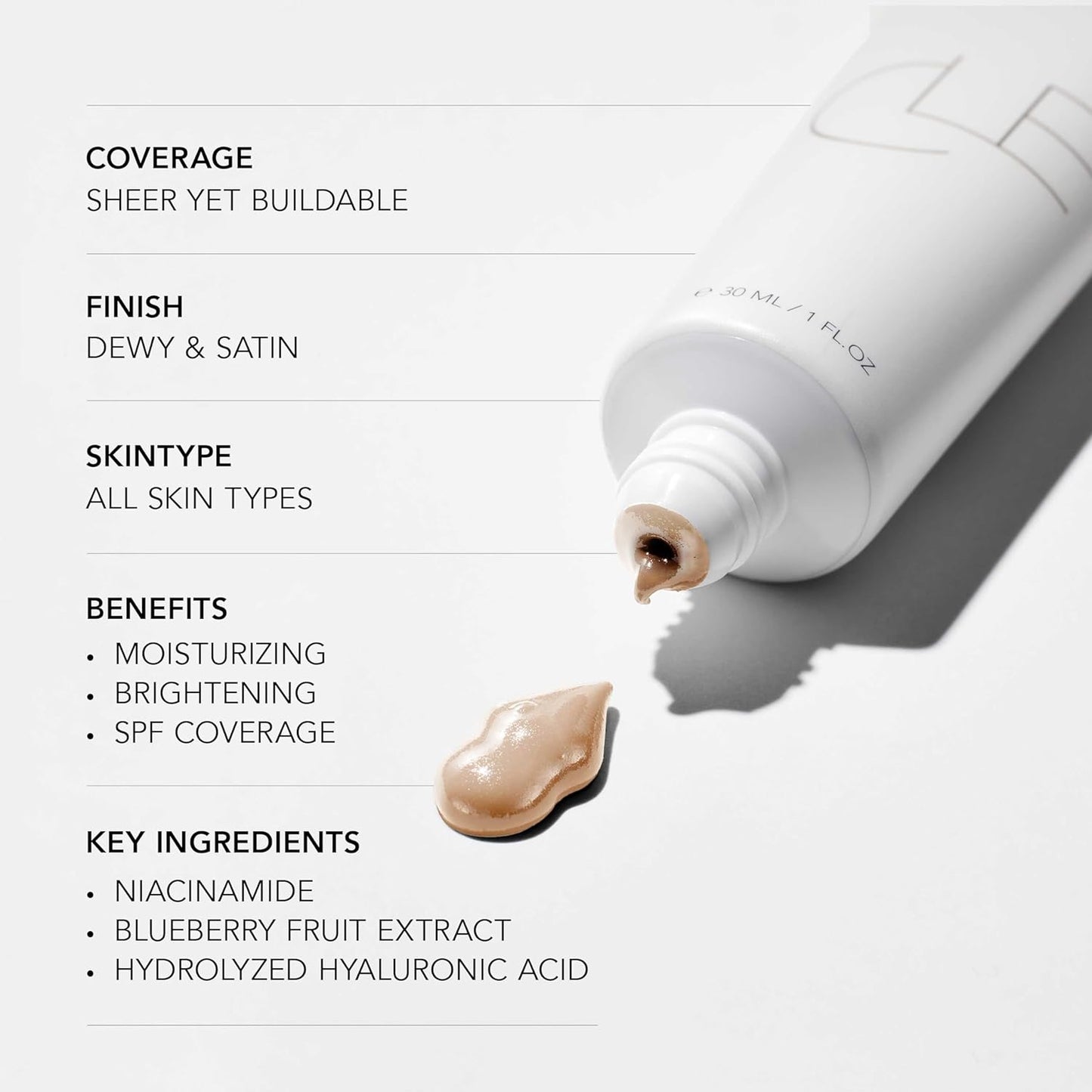 CLE Cosmetics CCC Cream (Golden Medium Deep 403 / SPF 50) - Color Correcting With Sunscreen - Lightweight, Hydrating Foundation - BB & CC Hybrid - Light to Medium Coverage - 1 fl oz