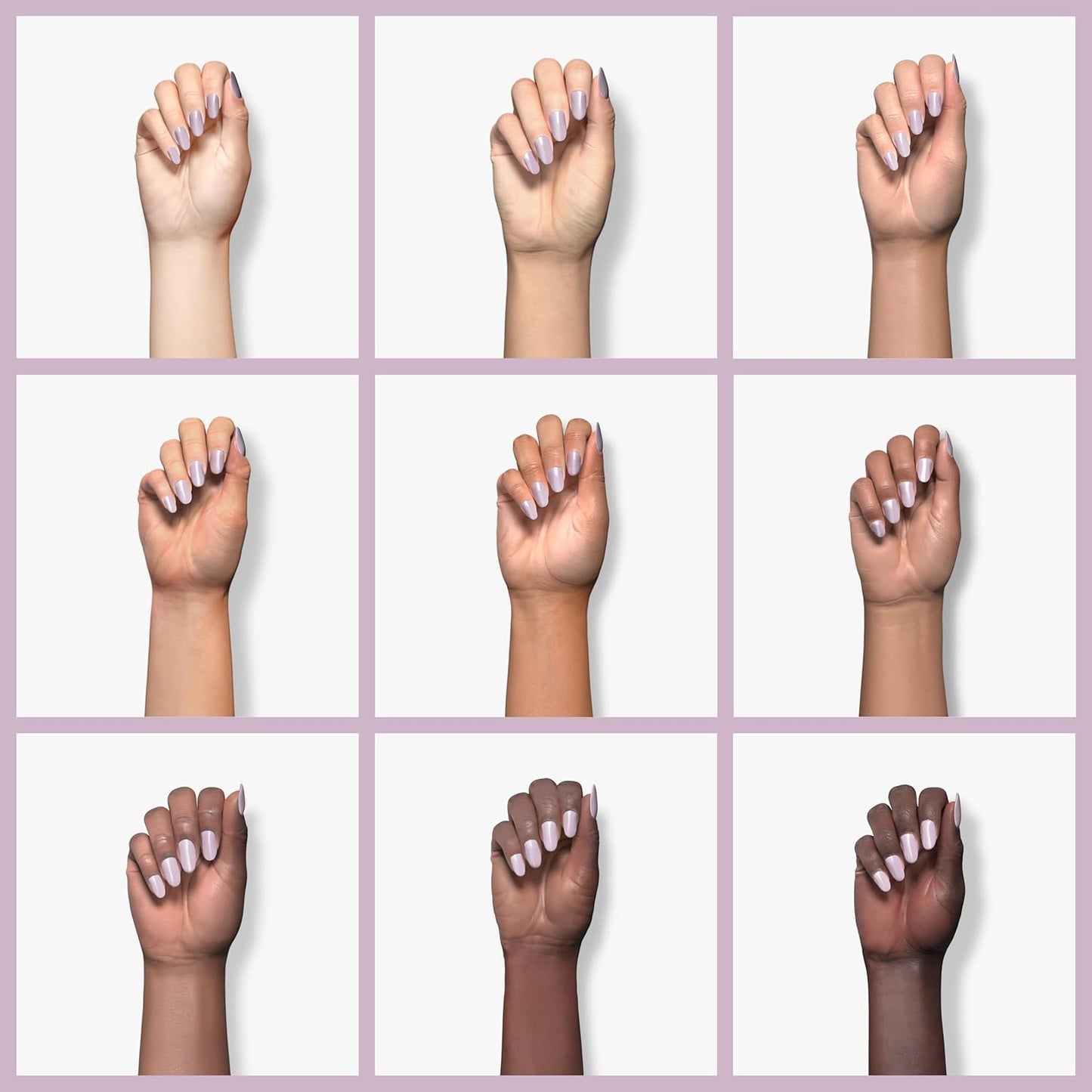 duri Nail Polish, 673 Fairytale Prague, Pastel Lilac, Full Coverage, Glossy Coverage, 0.45 Fl Oz