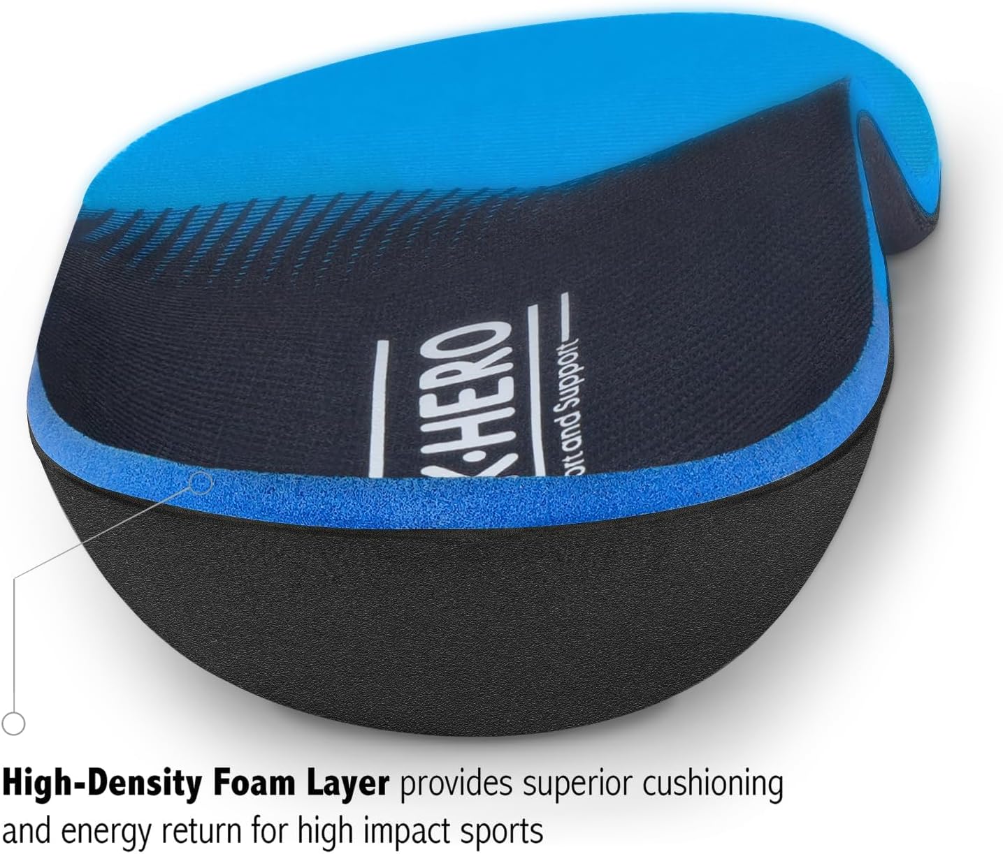 Inserts Relieve Plantar Fasciitis - Flat Feet Insoles Arch Supports, Orthotic Insoles for Foot Pain Arch Pain Reduce Muscle Fatigue Absorb Shock (Mens 6-6 1/2 | Womens 8-8 1/2)