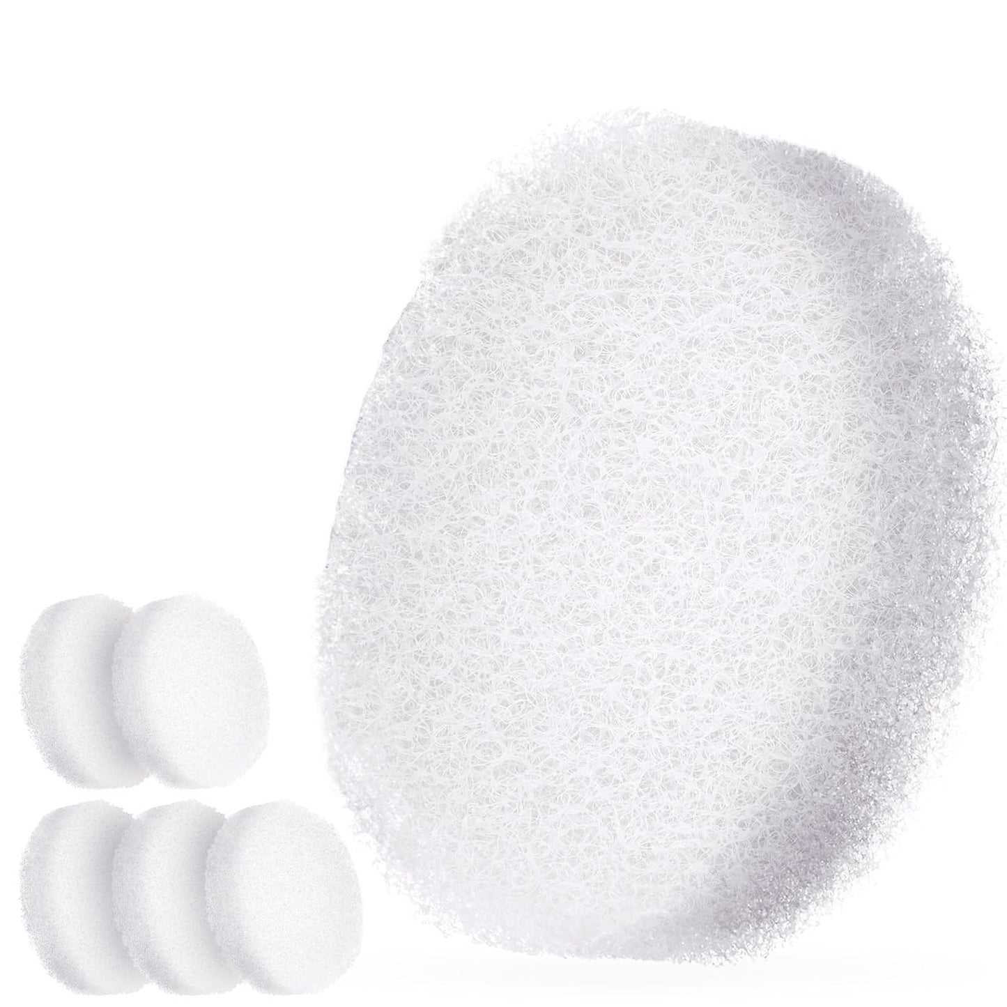 HartFelt Face Sponges for Cleansing and Gentle Exfoliating | Facial Compressed Sponges for Estheticians | Reusable Face Pads for Removing Dead Skin, Dirt & Makeup | Made in USA - Pack of 6