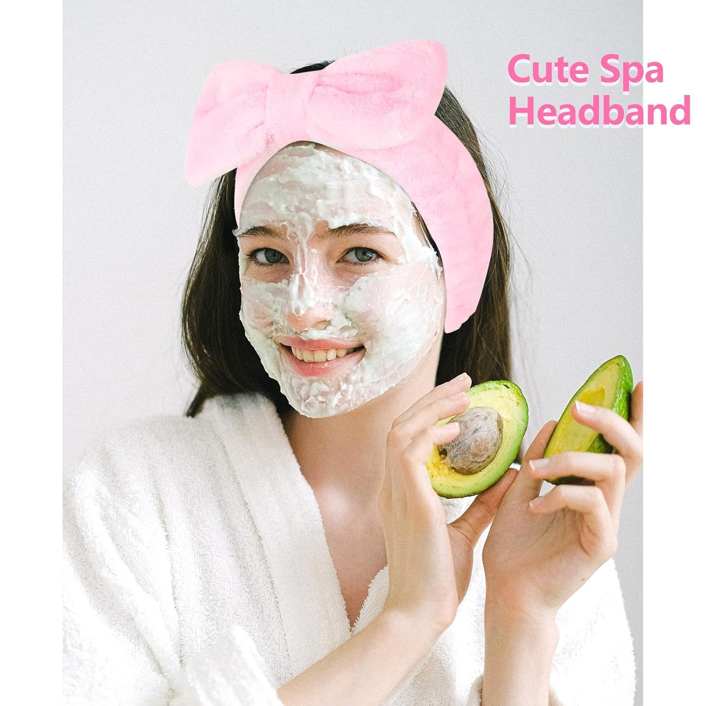 Ondder Skincare Headband for Washing Face Spa Makeup Face Wash Headband Skin Care Headbands Terry Cloth Head Band Bachelorette Party Favors Spa Party Hair Accessories Bachelorette Gifts for Bride