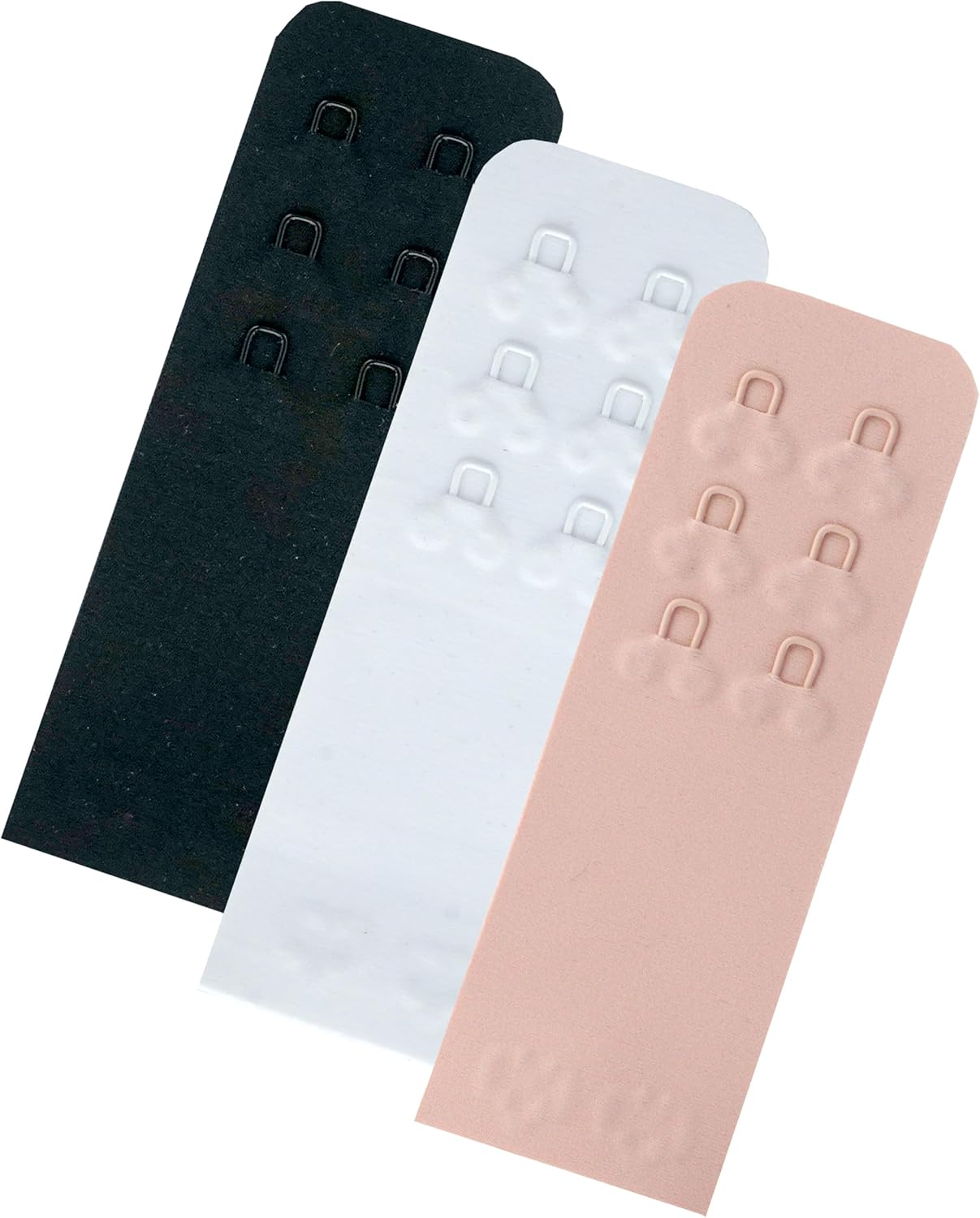 SAMGU Women's Soft Bra Extender 2 Hook / 3 Hooks / 4 Hooks Seamless Comfortable Bra Strap Extender Extension