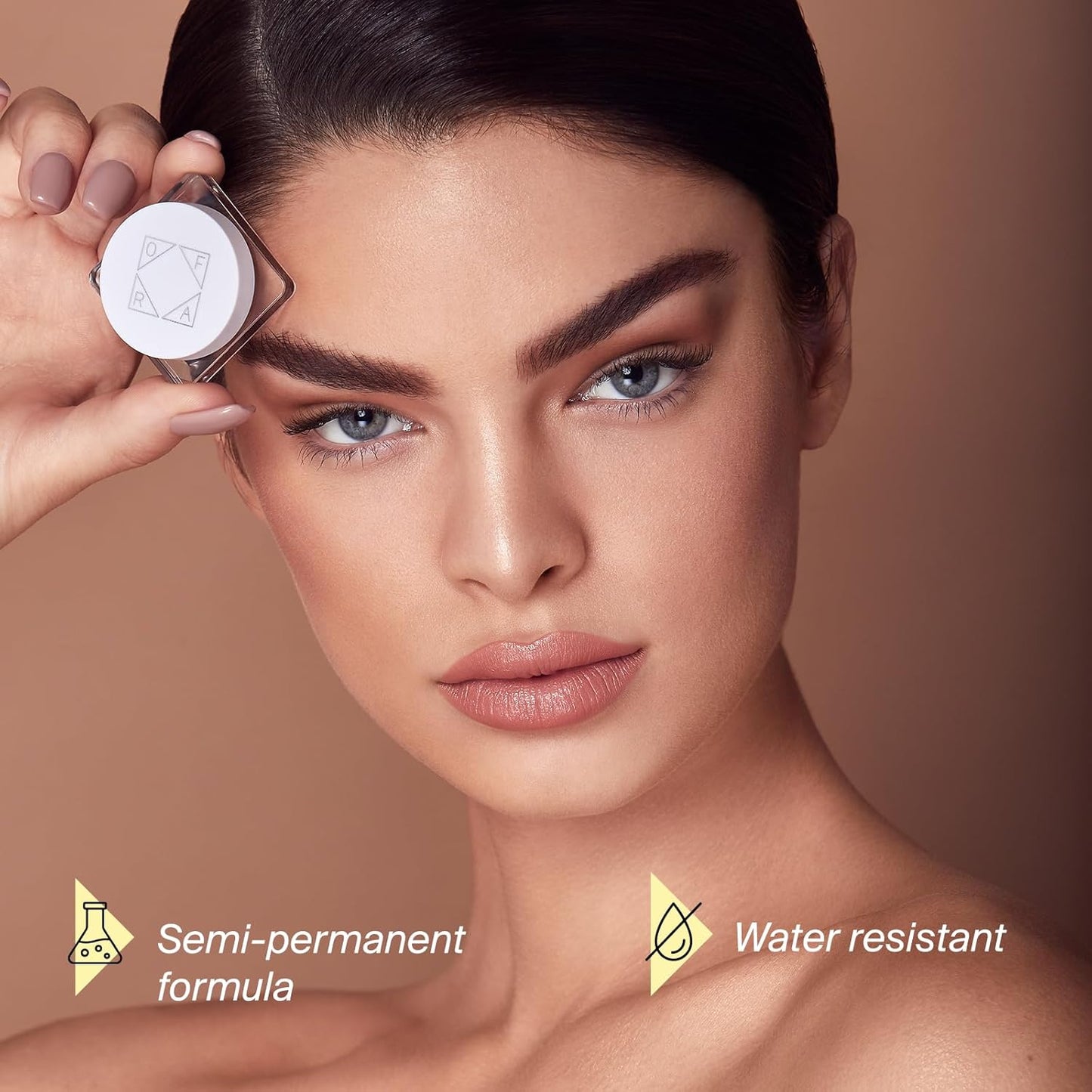 Ofra Eyebrow Gel - Light Blonde - Semi-Permanent Brow Gel, and Waterproof Eyebrow Filler - 5g