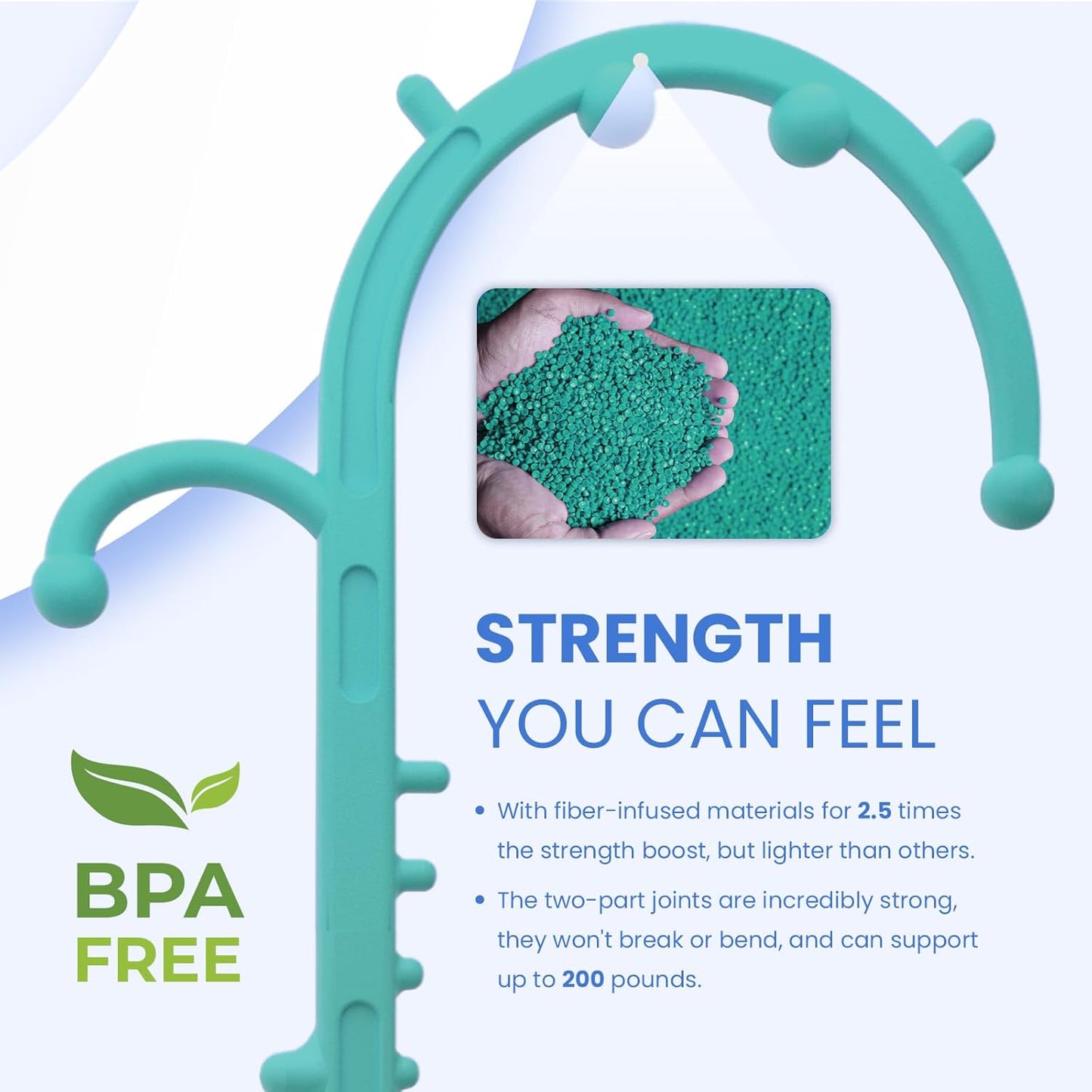 Back and Neck Massager, Full Body Trigger Point Tool, Stick for Pain Relief, Pressure Point Tool, Cane, Hook, Muscle Knot Remover