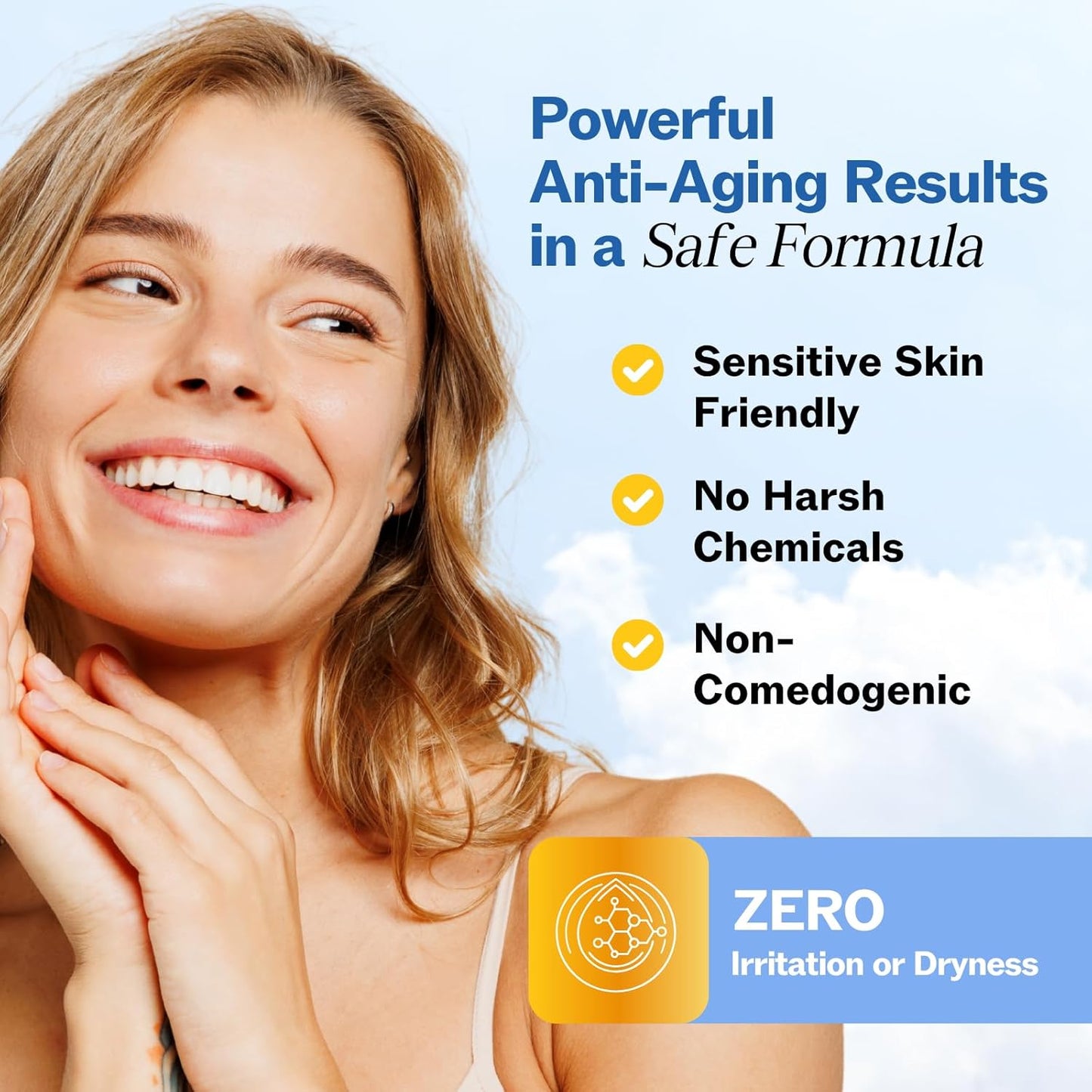 LilyAna Naturals Anti Aging Retinol Face Cream for Women – Wrinkle & Neck Cream for Firming, Retinol Moisturizer for Face with Hyaluronic Acid, Hydrating Night Cream for Fine Lines, Collagen Boost