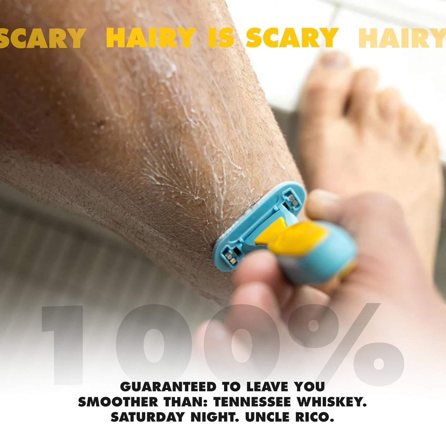 Stay Smooth Bundle for Men - Shaving Care Kit with Exfoliating Leg Scrub, Shave Butter and Post-Shave Lotion - 6 Fl Oz Each