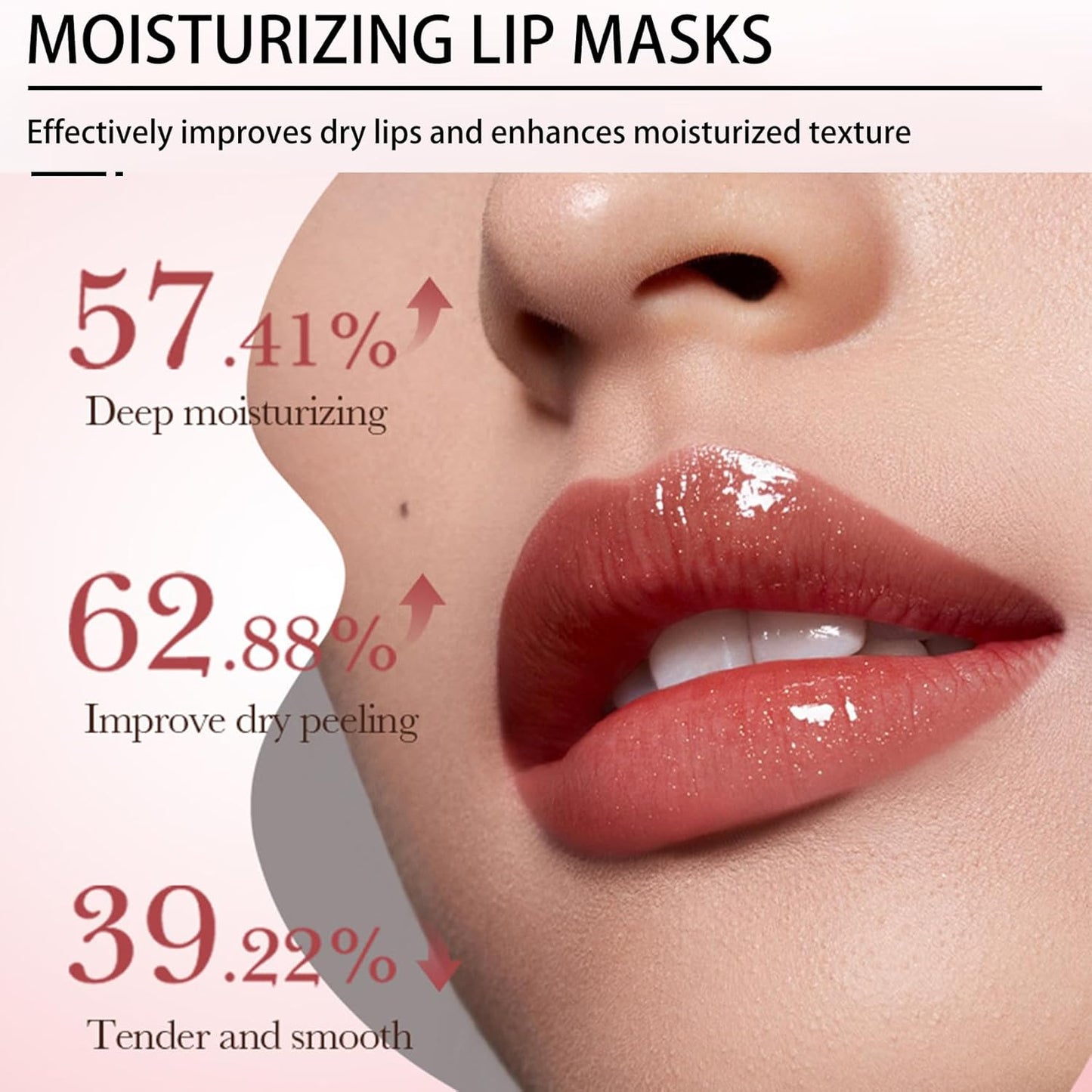 30 PCS Moisturizing Lip Mask 6 Flavours Crystal Lip Care Gel Pads Mask Bulk for Moisturizing & Reducing Wrinkle Patches Exquisite Remove Dead Skin Moisture Essence Sleepover Makeup Party Supplies