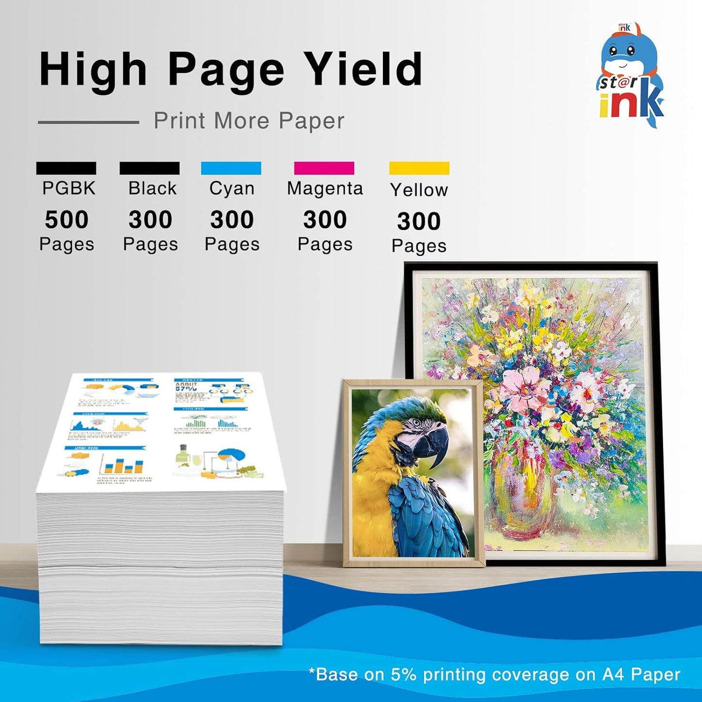 Replacement for Canon 271 Ink Cartridges PGI-270XL CLI-271XL High Yield 270/271 XL Ink Cartridges Compatible with MG6821 TS5020 TS9020 TS9020 TS8020 MG7720-15 Value Pack (5 PGBK/3 BK/3 C/3 M/3 Y)