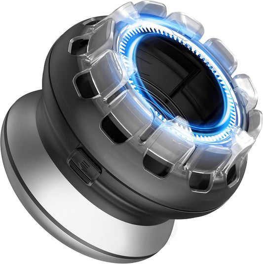 Self Haircut Kit for Men – DIY Hair Cutting Tool with Self Cut System and Adjustable Guide Combs, Easy to Cut Your Own Hair at Home (Black)