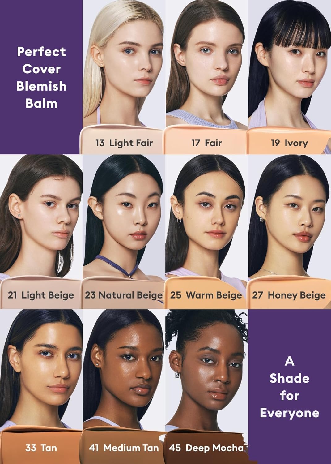 MISSHA M PERFECT COVER SERUM BB CREAM No.19 Ivory - Fair/Light with Warm Undertone, BB Cream by Cardi B Pick, Skin Tint, Tinted Moisturizer, Skin Care Foundation Makeup, Korean Makeup,1.18 Fl oz