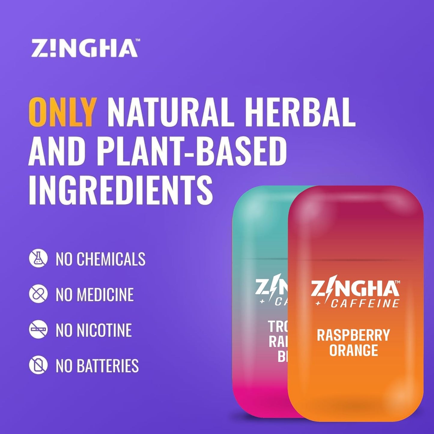 Caffeinated Aromatherapy Nasal Inhaler Stick – Natural Energy Boost with Essential Oils + Caffeine – Focus, Refresh & Breathe Easy (Tropical Rainbow Blast)