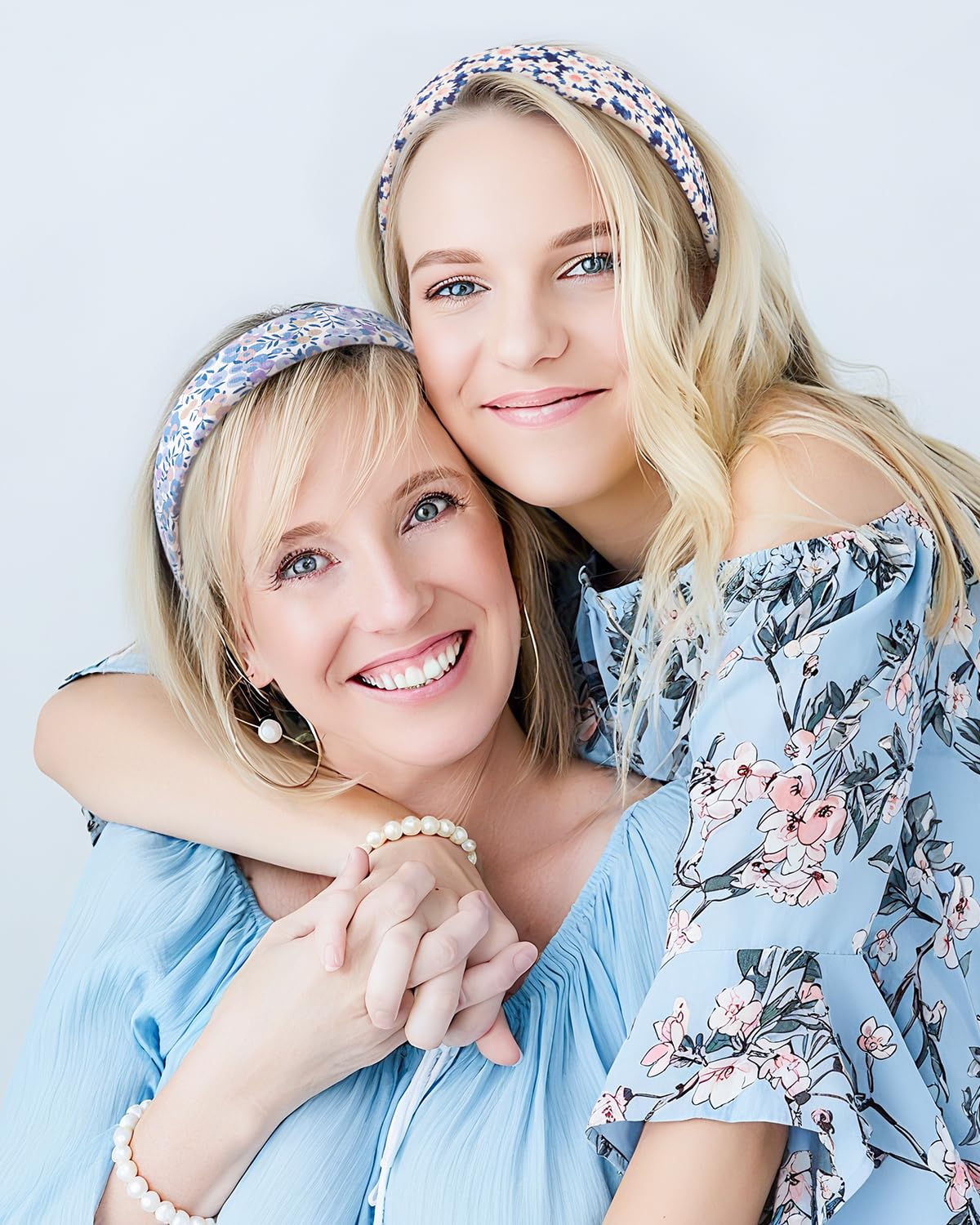 Headbands for Women - 1 Inches Wide Headbands - Solid Color Headband Fashion Hair Accessories- Trendy Women Girls Non Slip Fashion Hair Bands- Thick Elastic Hair Bands for Women's Hair 6PCS