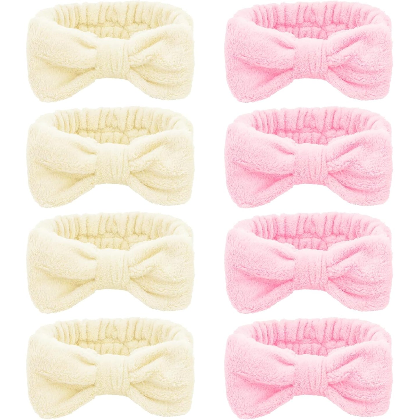 Ondder Skincare Headband for Washing Face Spa Makeup Face Wash Headband Skin Care Headbands Terry Cloth Head Band Bachelorette Party Favors Spa Party Hair Accessories Bachelorette Gifts for Bride