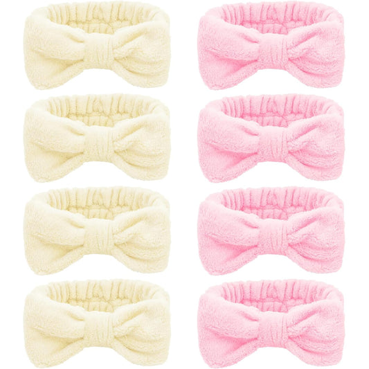 Ondder Skincare Headband for Washing Face Spa Makeup Face Wash Headband Skin Care Headbands Terry Cloth Head Band Bachelorette Party Favors Spa Party Hair Accessories Bachelorette Gifts for Bride