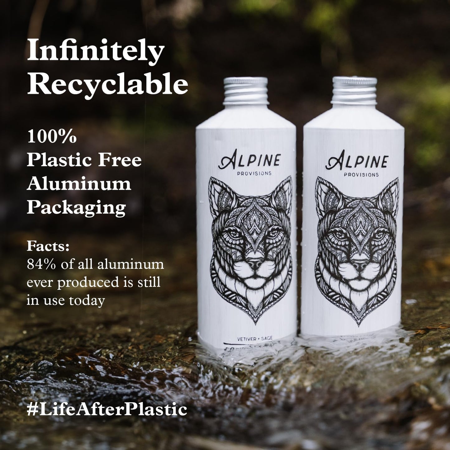 Alpine Provisions Earthy Rosemary + Mint Body Wash – Nutrient-Rich with Chamomile & White Tea Extracts – Vegan, Sulfate-Free, Plastic-Free Packaging – 16.9 fl oz - Natural and Moisturizing Body Wash