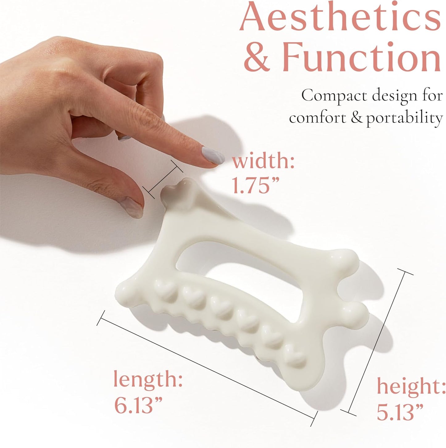 byAVA Gua Sha Jelloskin Lymphatic Massage Tool | Ceramic GuaSha for Face & Body Massage Tool | Patented Design for Lymphatic Drainage, Face Lift & Muscle Relief Body Massager