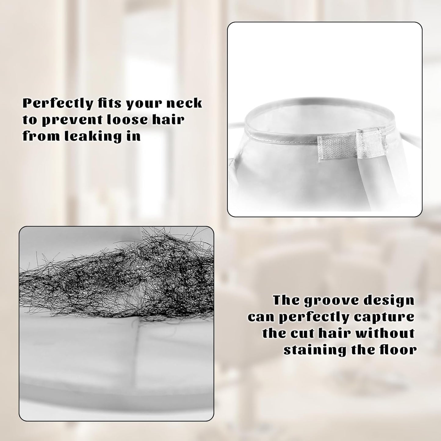 Hair Cutting Kit, Fade Haircut Guide for Men, Hair Cutting Guides for Men,Include Self Haircut Guide & Cape Umbrella