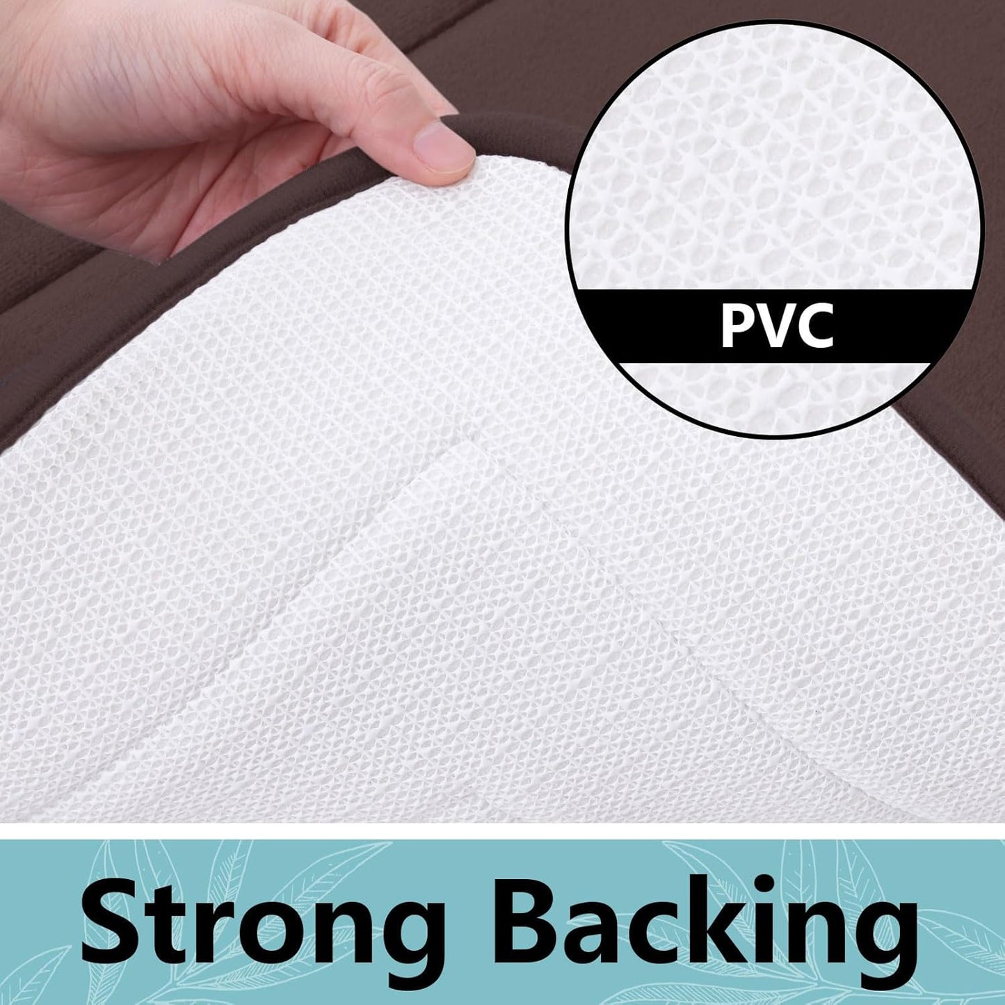 Arotive Memory Foam Bathroom Rug Mat 70x24, Ultra Soft and Absorbent Bath Mat, Machine Wash Dry, Comfortable Bath Rug Carpet for Bathroom Floor, Tub and Shower, Brown