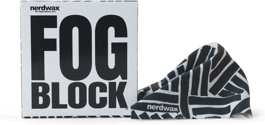 Nerdwax FogBlock | Anti Fog Lens Wipes | Keeps Glasses from Fogging