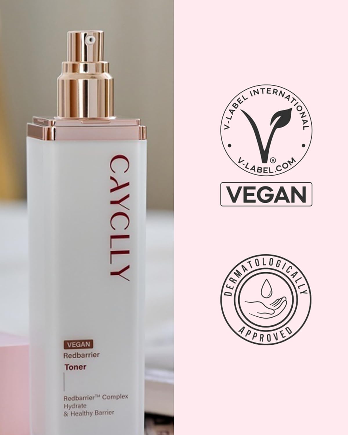 Redbarrier Hydrating Toner | Vegan Face Toner with Peptides, Ceramide & Niacinamide for Skin Barrier Repair & Anti-Aging | Korean Skincare for Stressed, Sensitive & Dry Skin, 5.07 fl. oz.