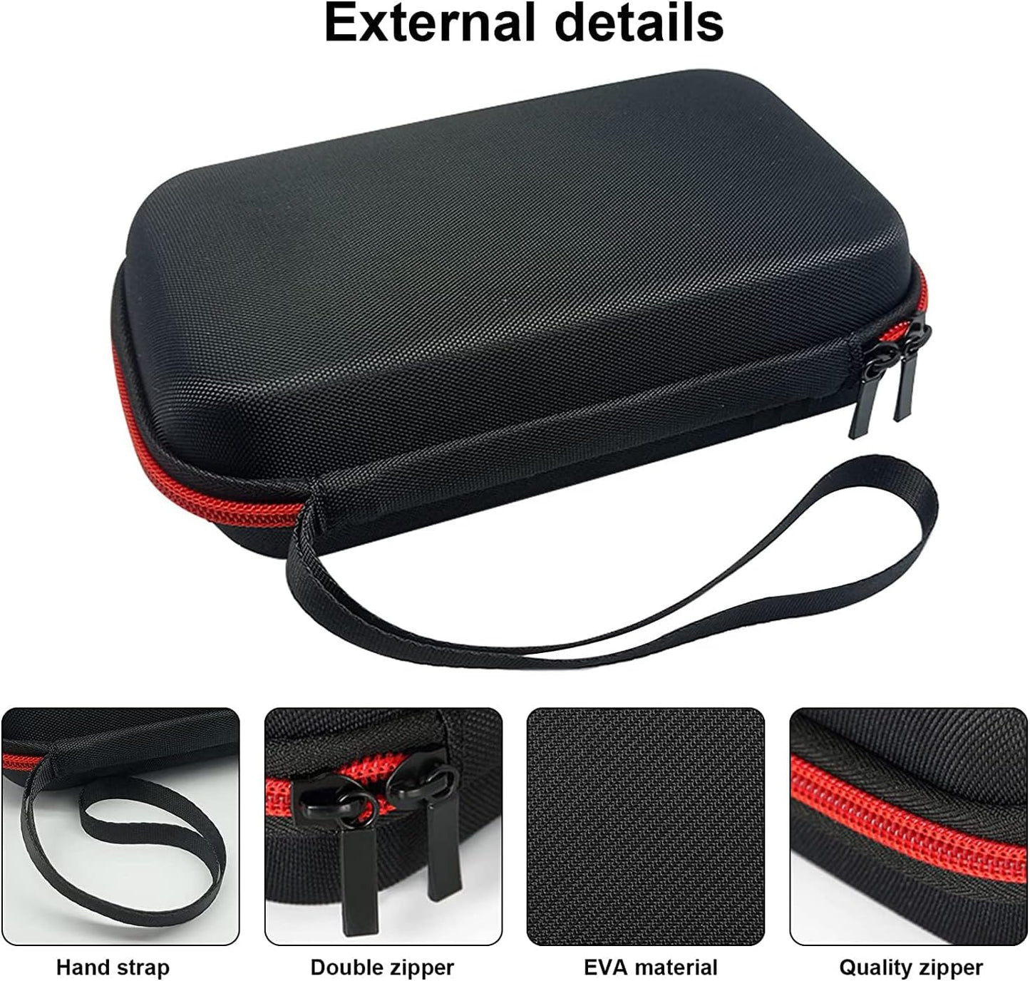 Hard Case for One Blade Trimmer QP2724/90, QP2834/70, QP2630/72, Waterproof Shaver Organizer Shockproof Travel Storage Box for Charger & Accessories