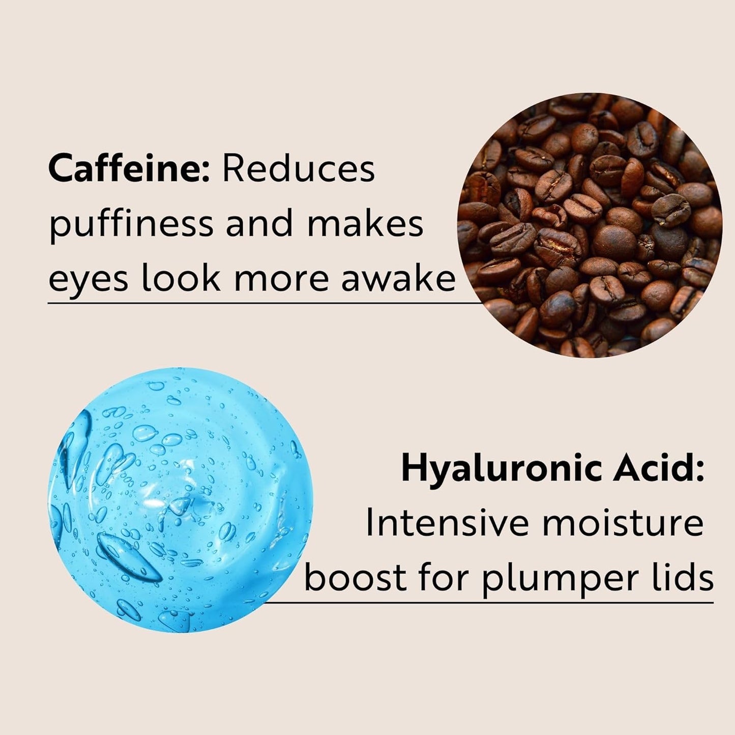 M. Asam MAGIC FINISH Mousse Eyeshadow Angel-Eyes - Eye shadow with champagne finish, intense color with 10 hours hold & no smudging, make-up with hyaluronic acid, caffeine & glycerin, 0.27 Fl Oz