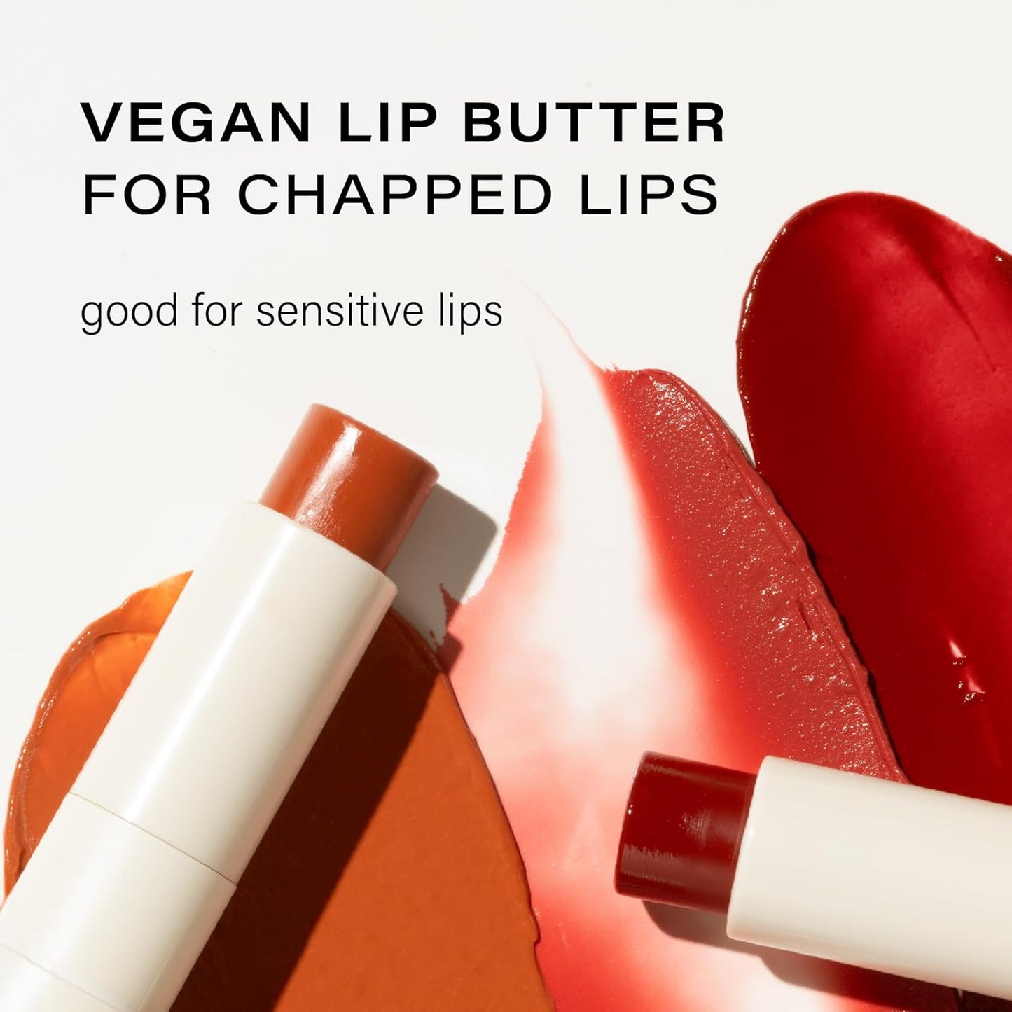 Melixir Vegan Lip Butter (12 Colors), Hydrating Tinted Lip Balm Stick, Bee-Free, Petrolatum-Free, Plant-Based, Moisturizes Dry & Chapped Lips With Shea Butter, Sheer, Natural Finish - #10 Flutter