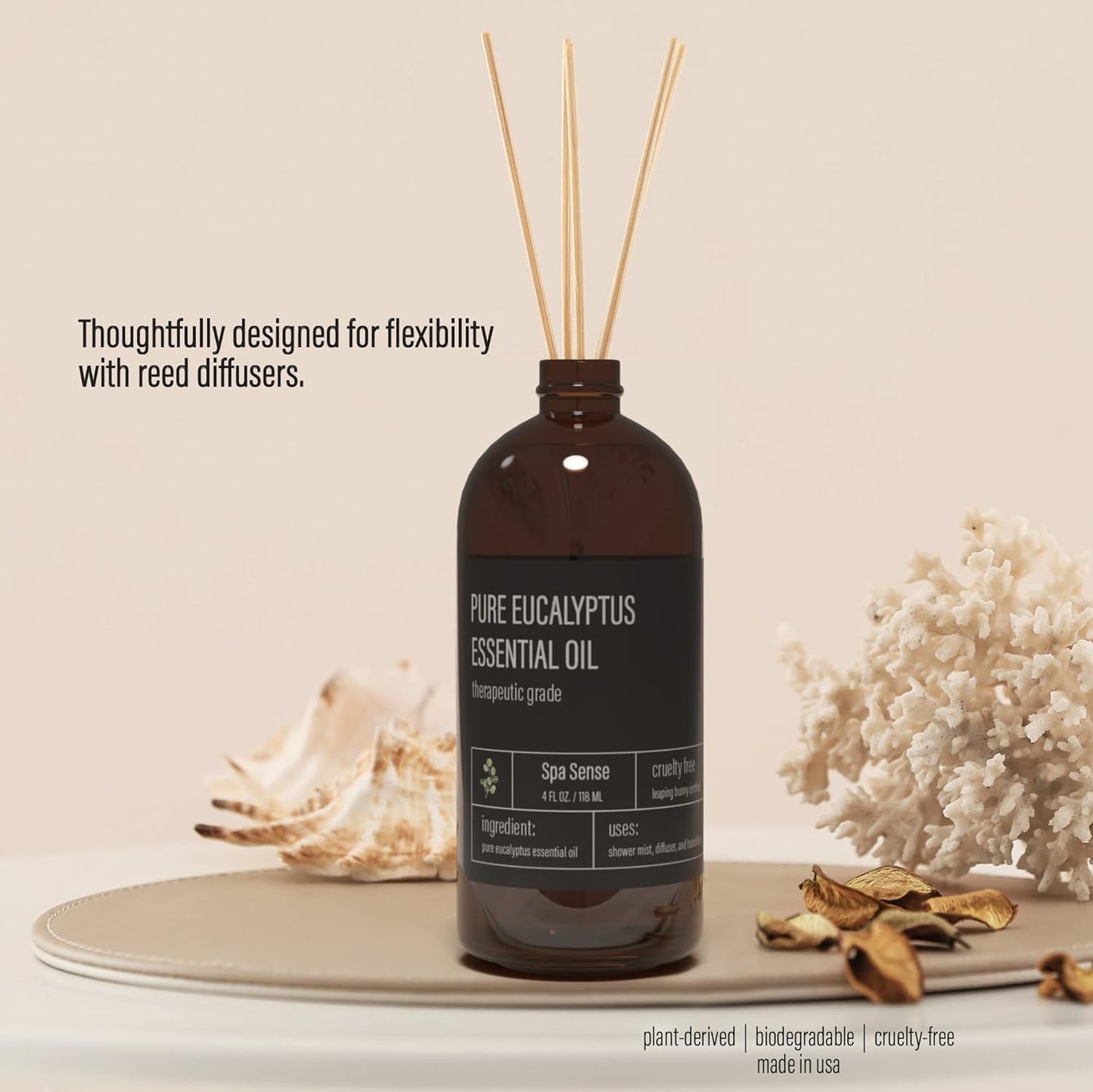 Pure Eucalyptus Oil Shower Mist and Steam Room Spray - 8 Ounce Premium Aromatherapy Eucalyptus Essential Oil Spray