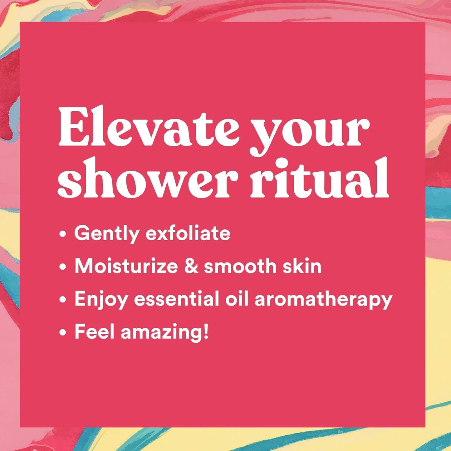 ASUTRA Dead Sea Salt Essential Oil Body Scrub Exfoliator (Sensual Rose), 16 oz - Ultra Hydrating, Gentle, & Moisturizing - Coconut, Rose, and Sandalwood Oils