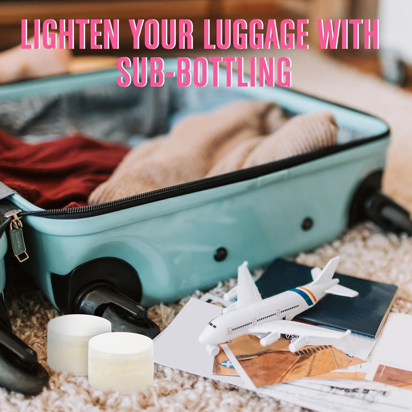 Patelai 4 Pieces Round Wide-mouth Leak Proof Plastic Container Jars with Lids for Travel Storage Makeup Beauty Products Face Creams Oils Salves Ointments DIY Making(4 Ounce,Clear)