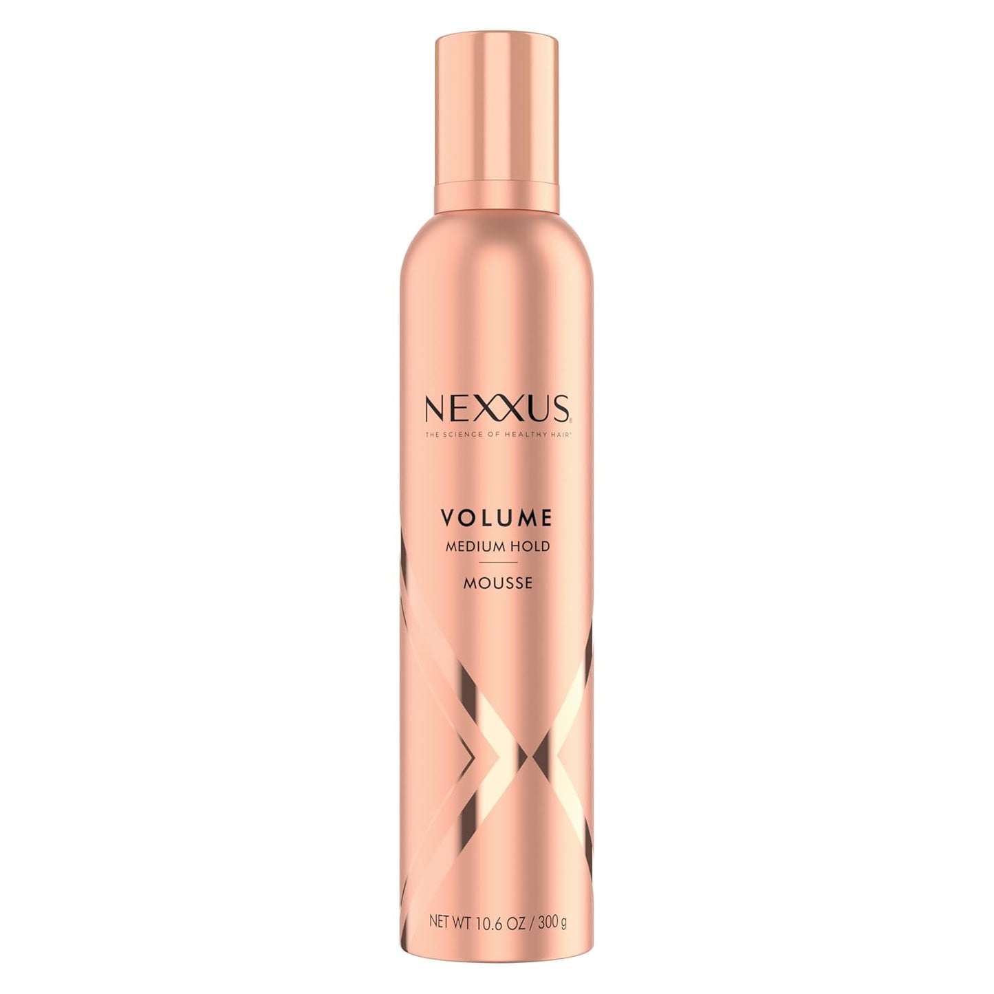 Nexxus Medium Hold Mousse Volume for a Light, Flexible Hold, with StyleProtect Technology 10.6 oz