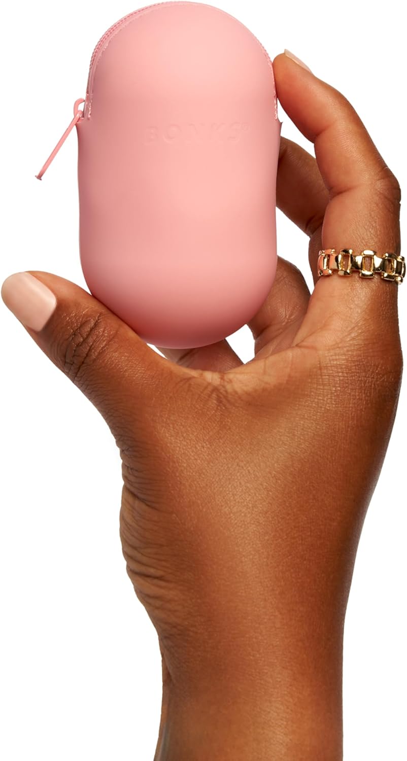 Bonks GoGo Kit - Nail Care Kit for Women and Teens - Portable Manicure Set with Mini Nail Files, Nail Clippers, Buffer, and Remover - Compact & Stylish Travel Essential