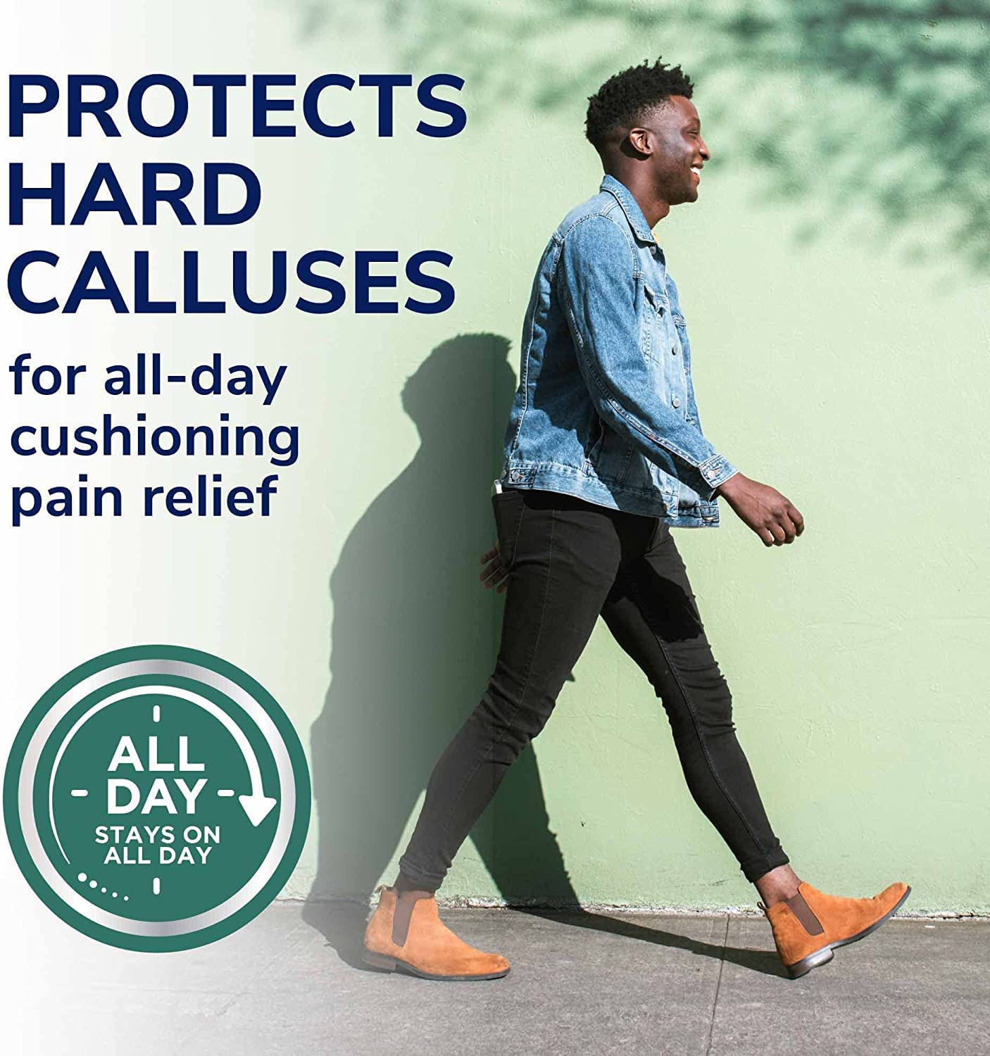 Dr. Scholl's Extra Thick Callus Remover, 4ct // Helps Soften Hard Calluses and Cushions for All-Day Pain Relief (Pack of 2)