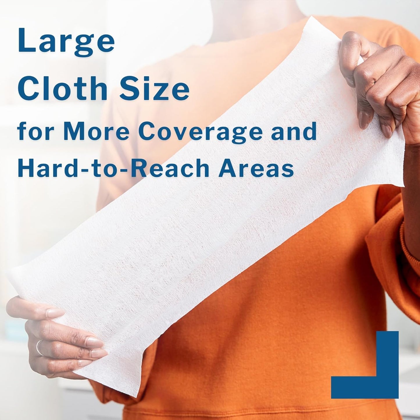 McKesson Washcloth Wipes for Adults, Scented (3 Pack, 144 Washcloths) Disposable Wash Cloths for Body - No-Rinse Formula with Snap Lid - Good for Incontinence and Elderly - 48 Wipes Per Pack